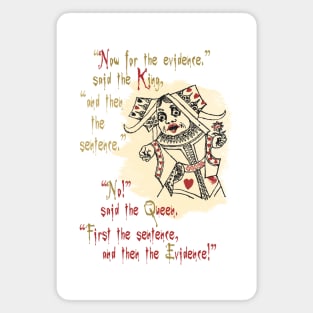 The Red Queen - Alice in Wonderland Magnet